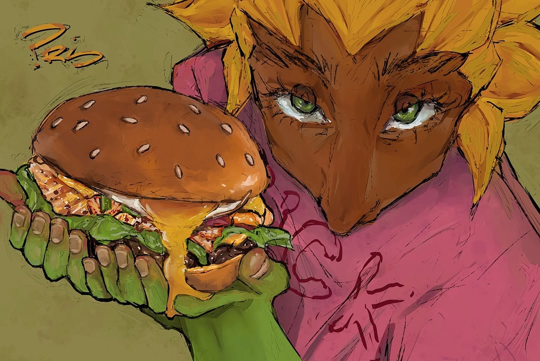 Helios Burger Artwork