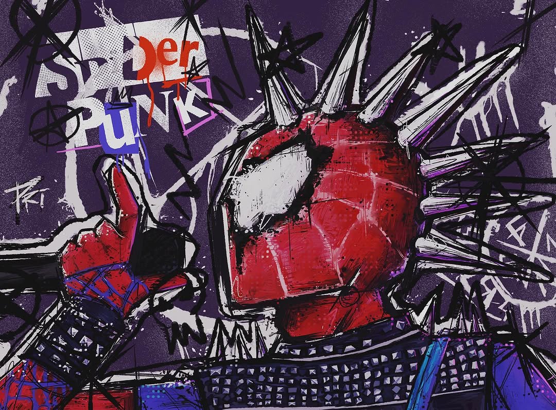 Spider-Punk Artwork